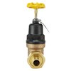Apollo Expansion Pex 3/4 in. Bronze Double Union PEX-A Barb Water Pressure Regulator with Gauge EPXPRV34WG